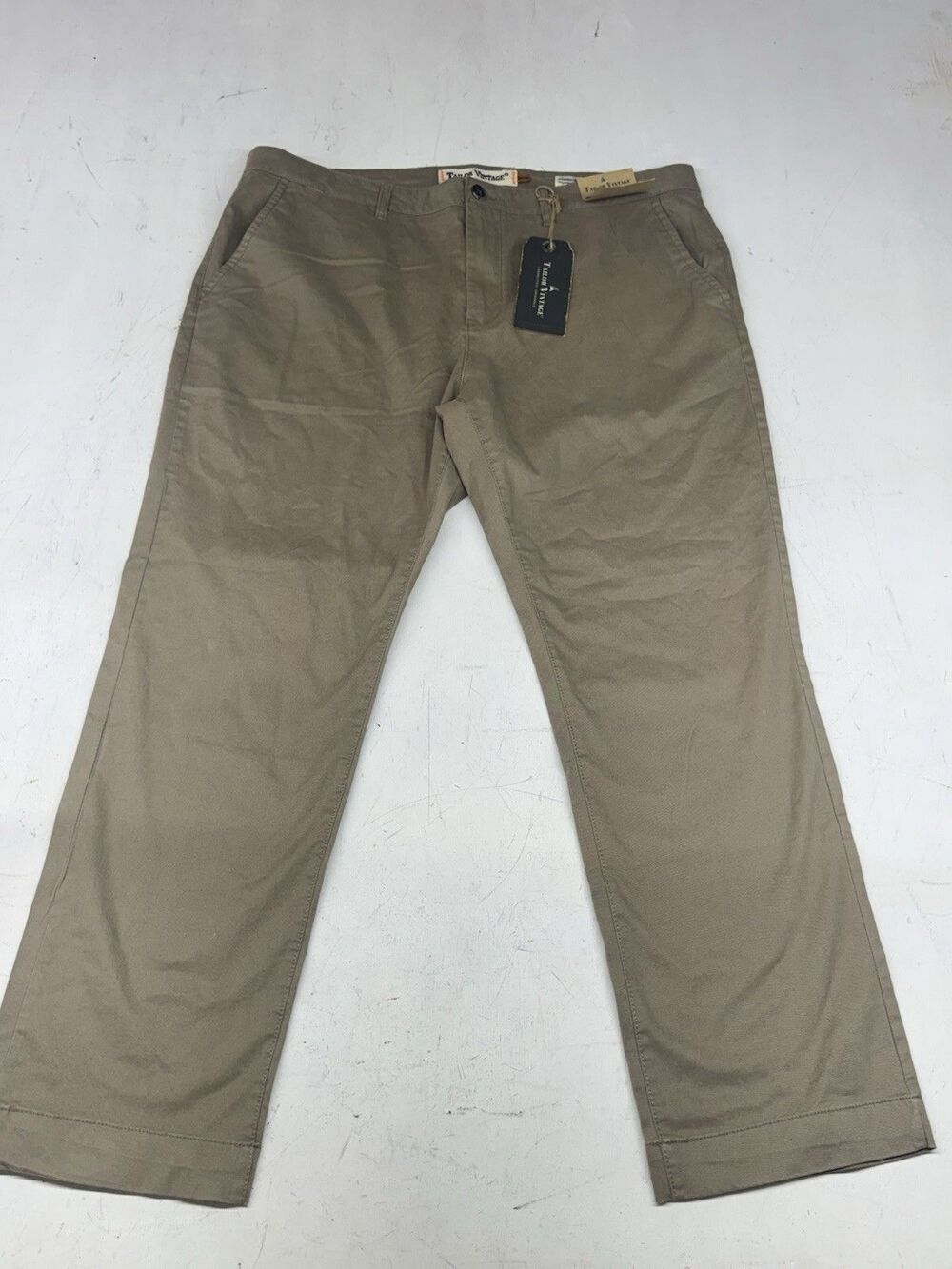 Tailor Vintage Pants Mens 38x30 Khaki Connecticut Originals Classic Chino
